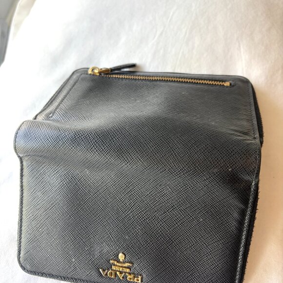Prada Saffiano Metal Leather Wallet - Picture 6 of 7